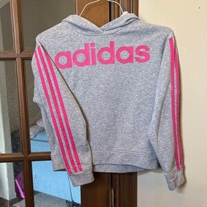Adidas Three Stripe Sweatshirt! 10/12